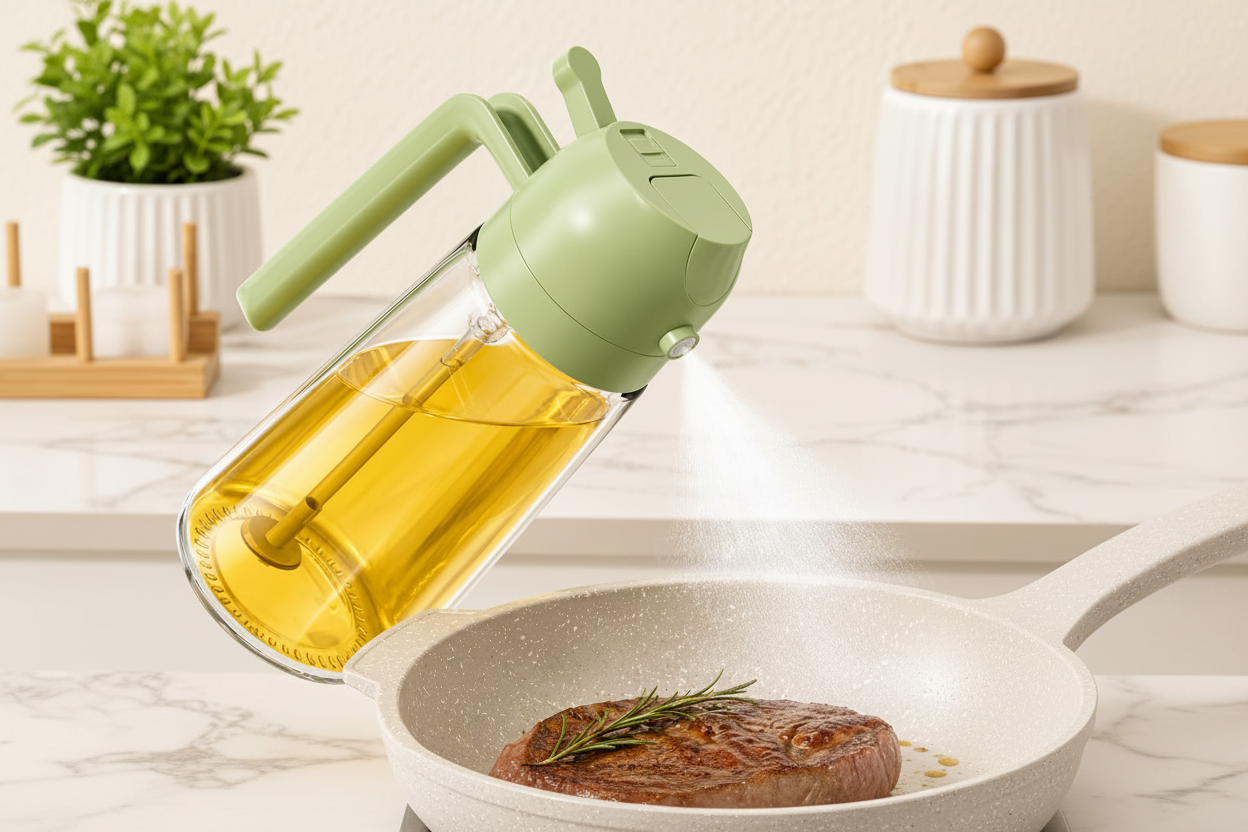 2-in-1 Oil Spray Bottle