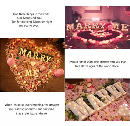 1pcs LED Alphabet Battery Operated All Led Letter A TO Z For Night Lights Wedding Birthday Party For Room and Decoration Using Without Electricity - A