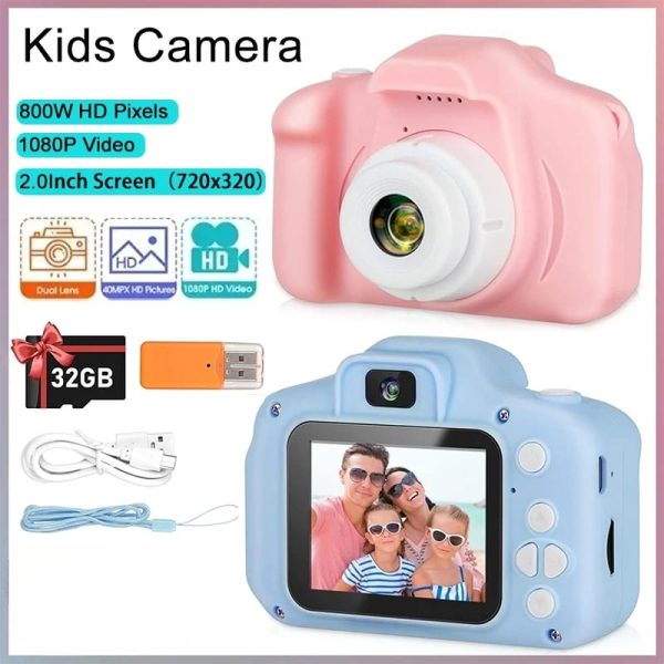 Children Mini Digital Camera Can Take Pictures Video Small Toys for girls and boys