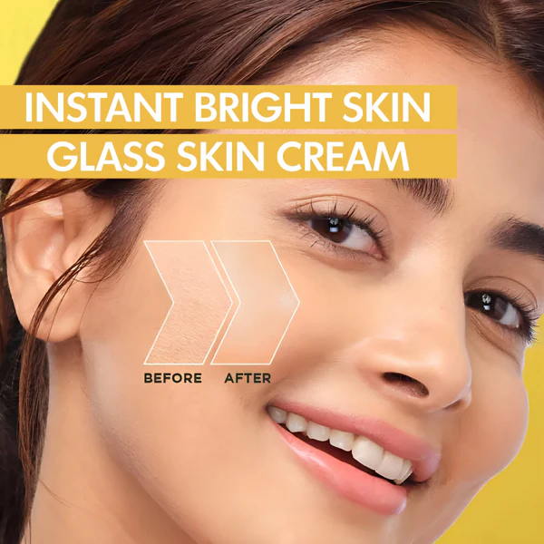 Catchglow Natural Beauty Glass Skin Whitening Day Cream 30g Radiant Glow Skincare