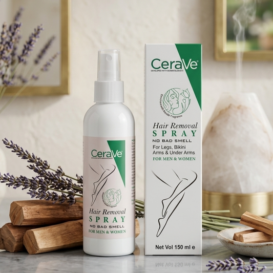Green CeraVe Hair Removal Spray -  For Men And Women - 150ML