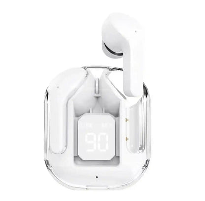 Air 31 Original Wireless Earbuds Bluetooth Earphones - Transparent HIFI Headphones With LED Power Digital Display And Stereo Sound (Random Color)