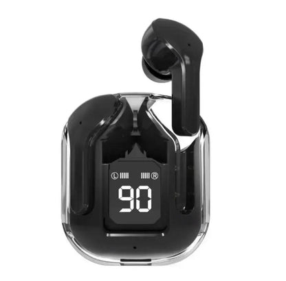 Air 31 Original Wireless Earbuds Bluetooth Earphones - Transparent HIFI Headphones With LED Power Digital Display And Stereo Sound (Random Color)