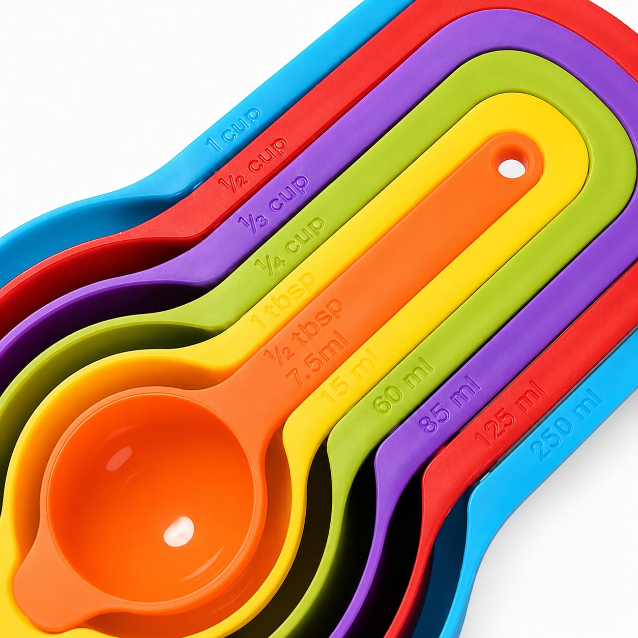 High Quality Measuring Spoon Set 6Pcs Measuring Cup And Spoon For Kitchen Baking And Cooking