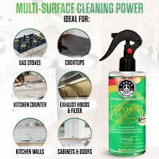 Kitchen Cleaner & Degreaser – Heavy Duty, Germ-Killing & Grease-Fighting Formula | THREE GUYS - German Engineered (250) ML