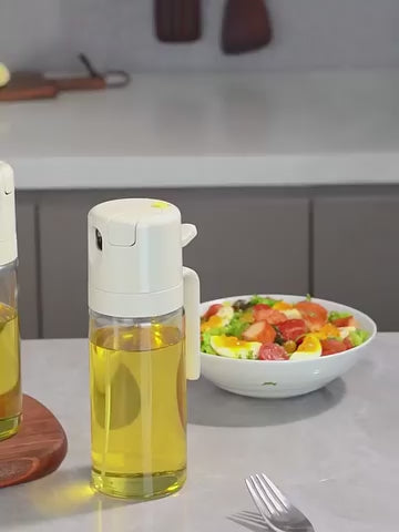 2-in-1 Oil Sprayer Bottle for Kitchen