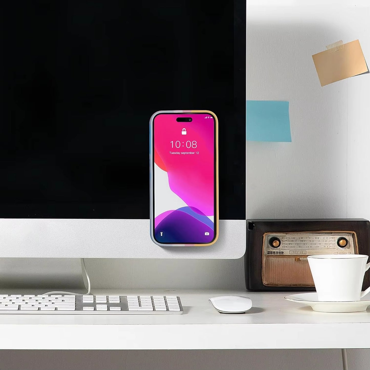 Double Side Silicone Suction Pad Phone Holder Self - Adhesive Rubber Suction Holder Silicon Square Phone Case Silicon Pad For Phone