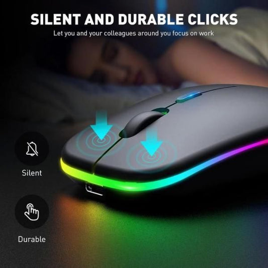 HP W10 Wireless Mouse - Slim Silent Stylish 2.4GHz Wireless